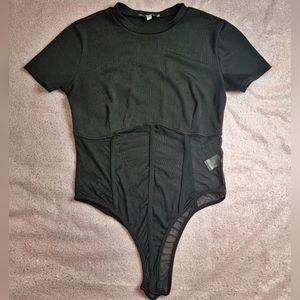 ♡ Mesh Corset Inspired Bodysuit ♡